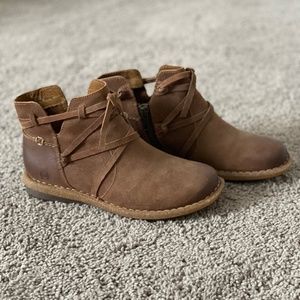BORN Winter Bootie, Size 7 (EU 38), Medium Width, Color Cognac